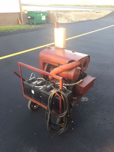 Aircraft gpu - waukesha dc generator and battery cart- aircraft battery cart