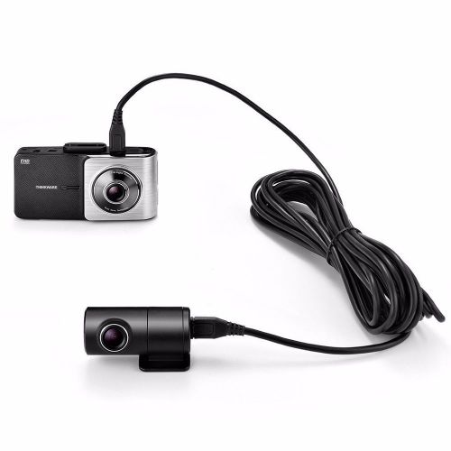Thinkware x500 d gps 32gb full hd car dashboard dual camera front + back dashcam