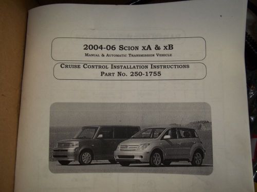 2004-2005-2006 scion xa xb electronic cruise control kit rostra 250-1755
