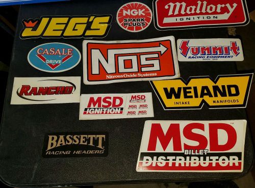 Racing stickers