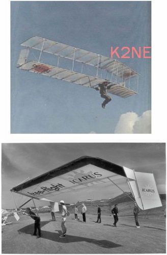 Icarus ii &amp; icarus v  both rare hang glider plan sets on 1 cd - k2ne web store