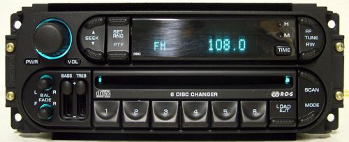 Chrysler/dodge/jeep six disc cd changer