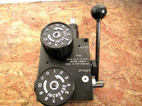 Parker qdb 12 a10 b30 ar175 snow,fertilizer,sand spreader dual control valve ,