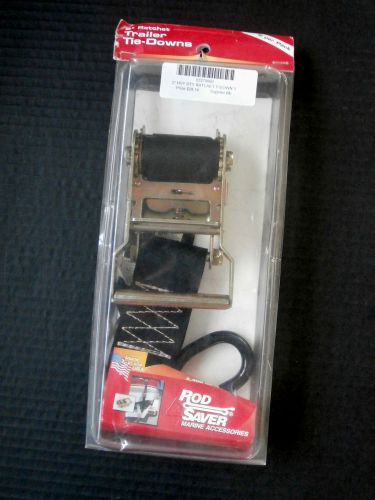 Rod saver marine accessories 2" heavy duty ratchet tie-down 3' #r2ttd3 nip