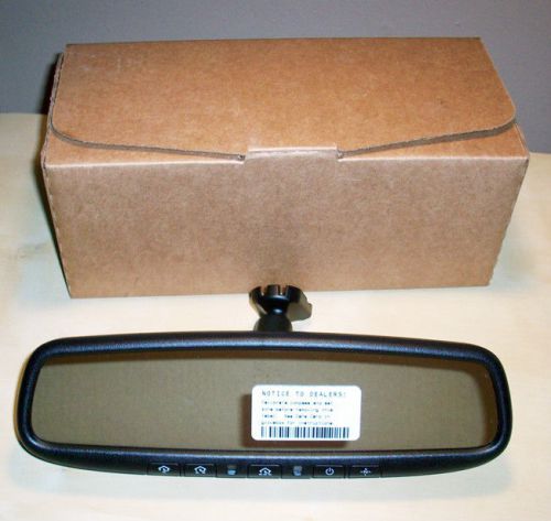 New genuine subaru legacy outback autodimming homelink compass rear view mirror