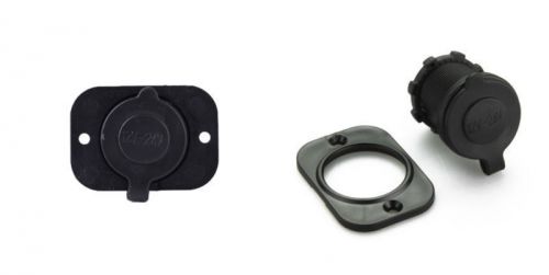 Hot waterproof dc 12v/24v car motorcycle cigarette lighter socket plug 2016