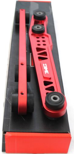 Dme lca rear lower control arms red honda 96-00 civic (fits:honda)