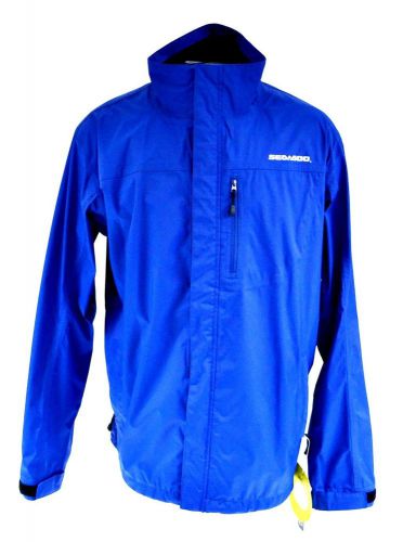 Sea doo oem mens freewave jacket blue waterproof size large 2862550980