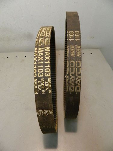 Vintage ski doo moto ski drive belt max 1103