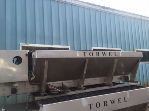 Ace torwel 1.7 cubic yard economizer v-box insert salt/sand spreader