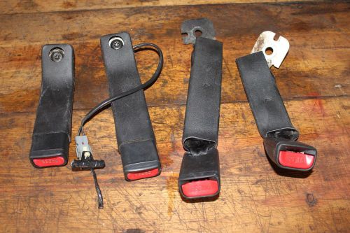 Ford mustang 94, 95, 96, 97, 98 seat belt receivers set of 4 front and rear