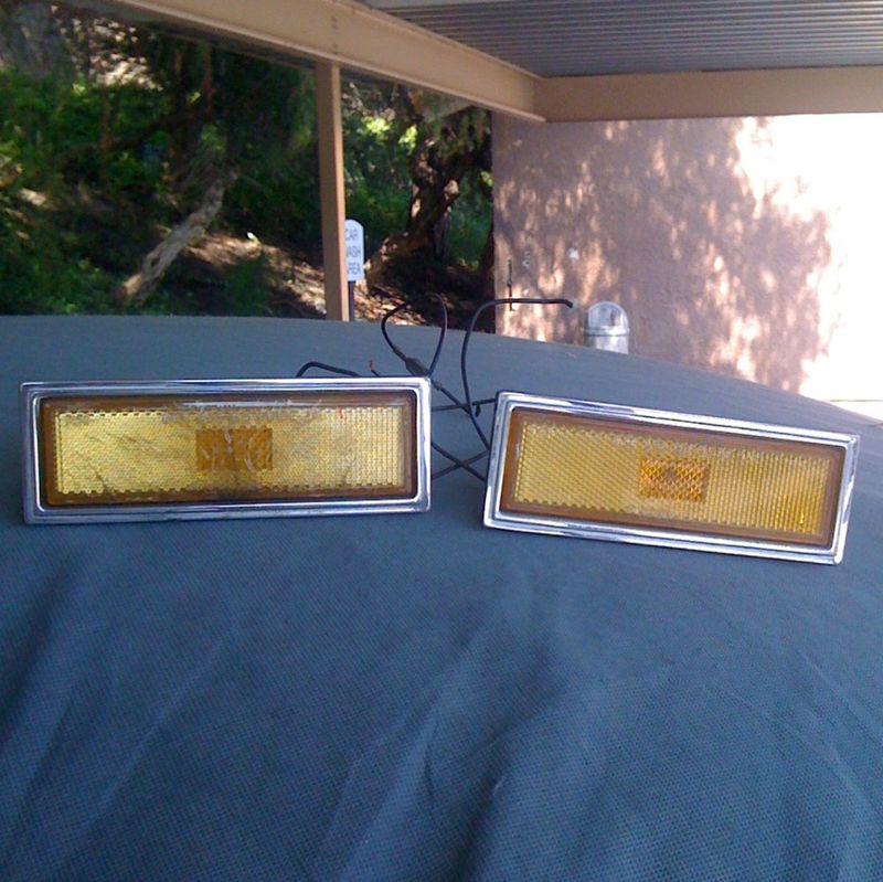 Purchase 1980 Chevrolet Monte Carlo Front Fender Side Markers Lamps LH