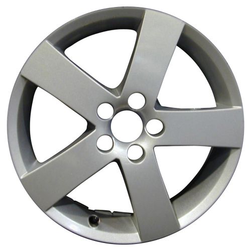 Oem reman 17x7 alloy wheel, rim sparkle silver full face painted - 68247