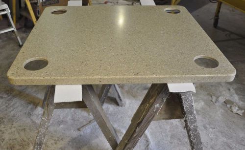 Corian boat rv camper motor home trailer card table solid surface houze custom