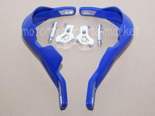 Blue 7/8&#034; handle bar hand guard for suzuki drz 400 drz400 dr drz ds rm rmz kx