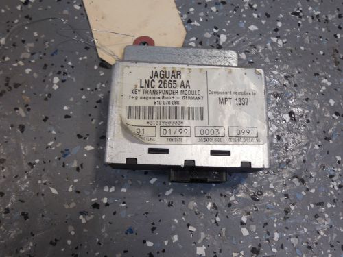 98 99 jaguar xj8 key transponder module oem lnc 2665 aa / 510 070 080