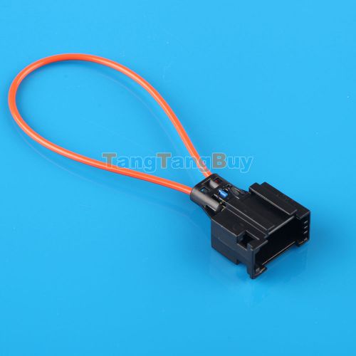 1 pc most fiber optic loop female connector for audi, bmw, mercedes