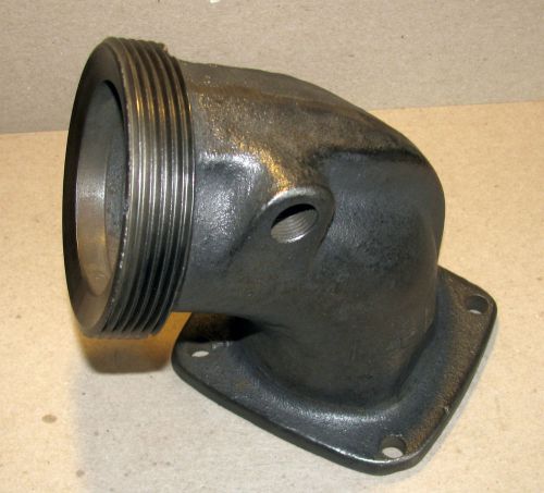 Chris craft barrel back barrelback #1775 nos new exhaust elbow