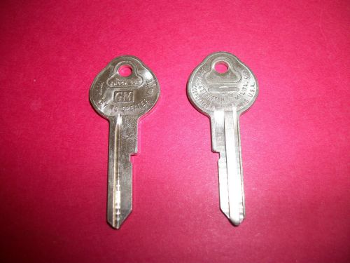 Nos gm keys no lettering 1960's