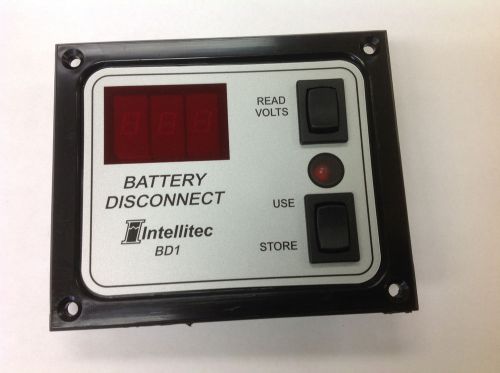 Intellitec bd1 black and silver rv battery disconnect panel 0100066005