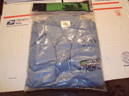 Brand new arctic cat "arctic wear" m. shirt, heavy knit shirt with arctic logo