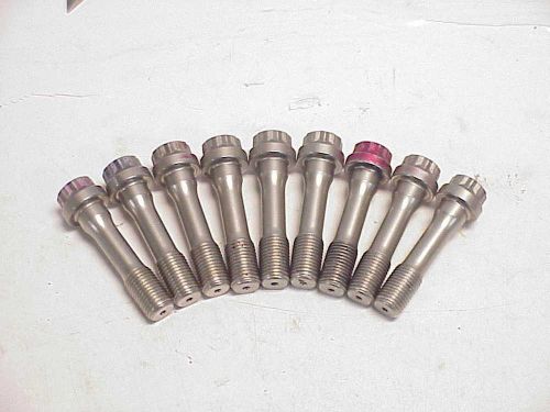 9 carr 12 point connecting rod bolts sps 13 - 3/8-24 x 1.600" carrillo  jh60