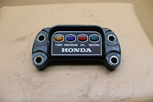 1974 honda cb550 four (#88) handlebar holder clamp dash indicator