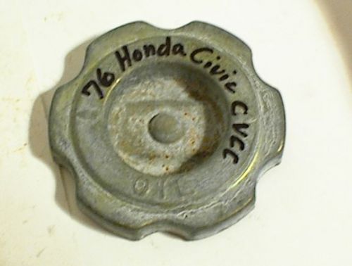 1976 honda civic cvcc valve cover oil filler cap oem japan