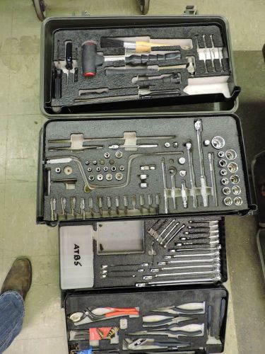 Kipper military 4 drawer aircraft general mechanics tool kit #44