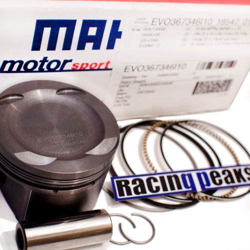 Mitsubishi evo7/8/9 4g63 2.0 16v 85.50mm cr9.0 forged pistons mahle evo367366i10
