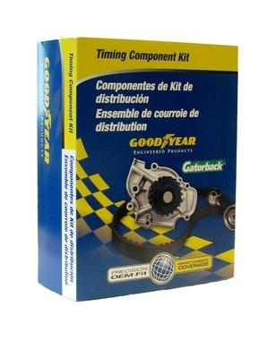 Goodyear gtkwp312 engine timing belt kit w/ water pump-engine water pump kit