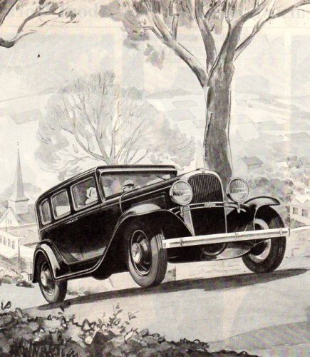 Vintage original  10 1/2 &#034; x 13 1/2 &#034;  1931  oldsmobile  sedan  advertisement