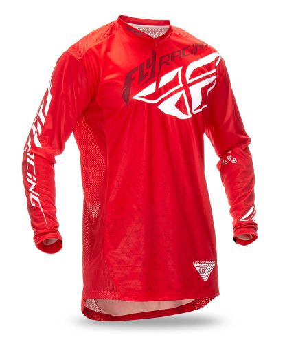 Fly racing lite hydrogen 2016 mx/offroad jersey red/white