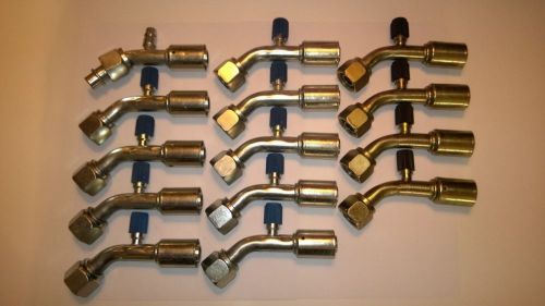 A/c hose fitting steel #10 female reduced dia step w/r-134a low port lot405512r