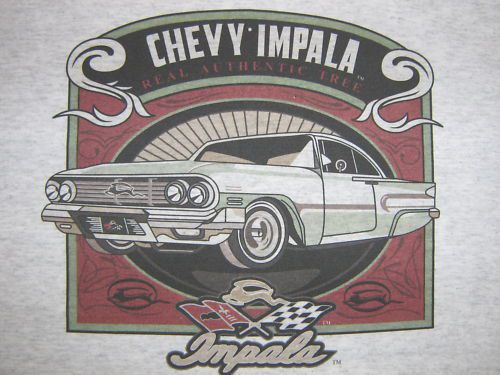 Chevy impala t-shirt ~1960 gm classic ~ m-l-xl-xxl