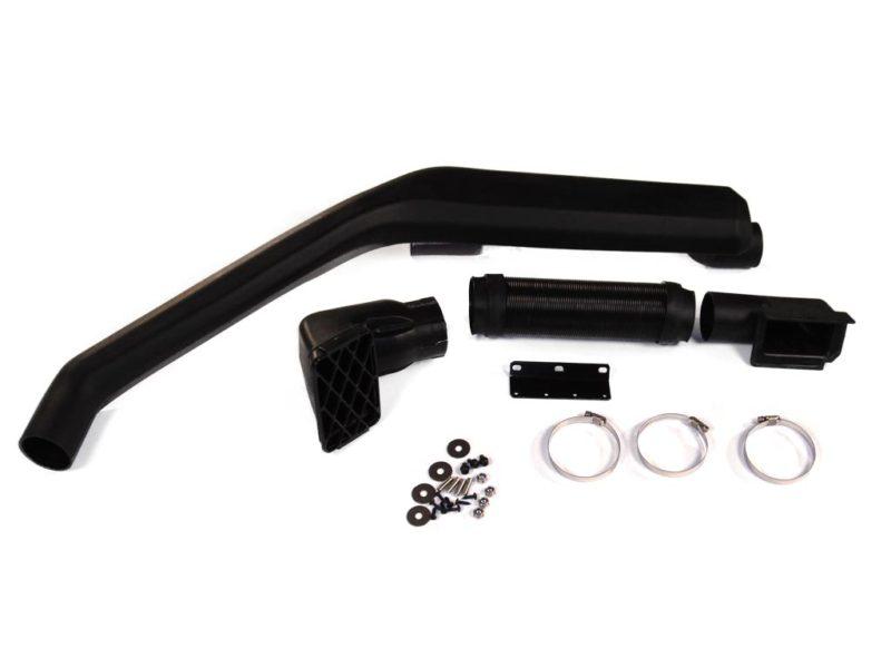 Jeep cherokee xj snorkel system for water crossing dusty areas clean air intake