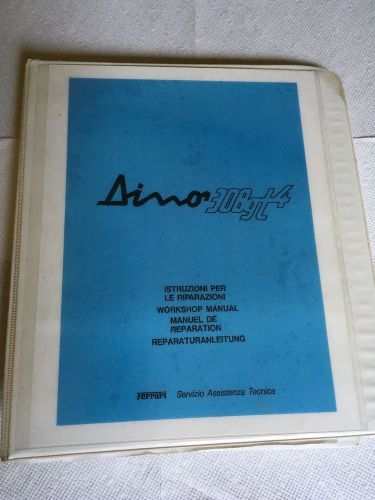 Ferrari dino 308gt4 308 gt4 workshop shop service repair manual