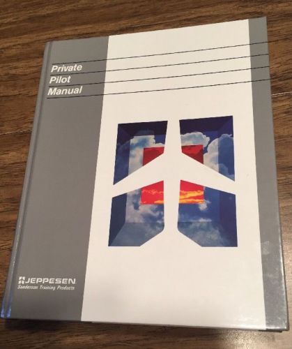 Jeppesen private pilot manual textbook book sanderson training products 11th