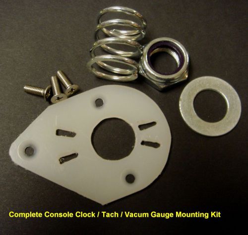 1966 1967 dodge charger console clock mounting kit / console tach mounting kit