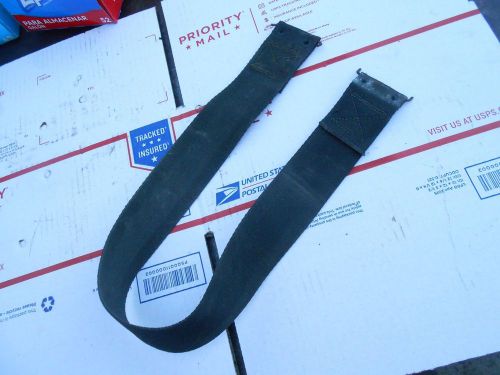 1984  polaris indy trail 440 snowmobile: seat strap w both end wires