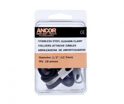 Ancor 403502 marine grade cushion clamps, 1/2&#034;
