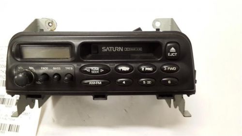 Audio equipment am-fm-cassette fits 96-99 saturn s series 316379