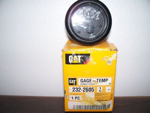 232-2605 caterpillar temperature gauge 100/250f 12vdc