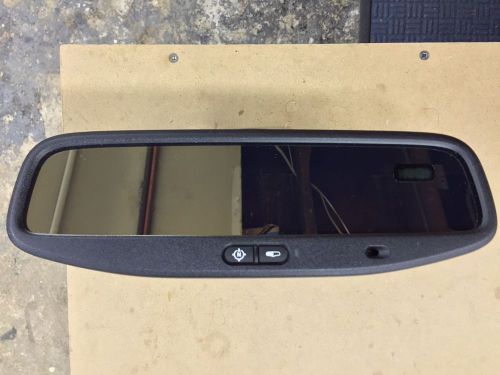 Ford oem factory rear view mirror  rain sensor nav. dimming compass lincoln ls