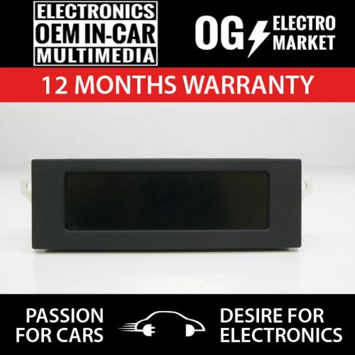 Purchase CITROEN C3 PEUGEOT CENTRAL INFO DISPLAY MONITOR LCD MFA MMSE
