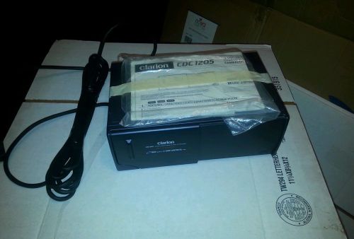 Clarion digital audio12 disc cdc-1205 cd changer player with manual &amp; cable cord