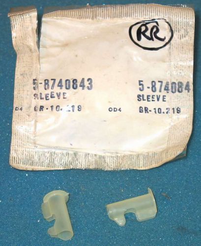 1969-1977 camaro firebird electra eldorado nos sunvisor sleeves 8740843