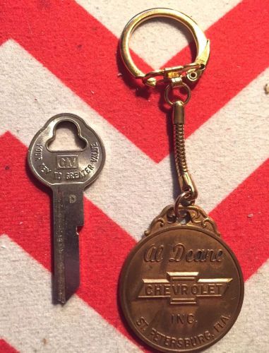 Chevrolet automobiles vintage original nos keyblanksetrare