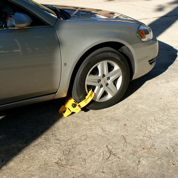 CAR TRUCK AUTO GOLF CART TRAILER ATV TOWING DENVER WHEEL CLAW BOOT LOCK, US $54.75, image 2