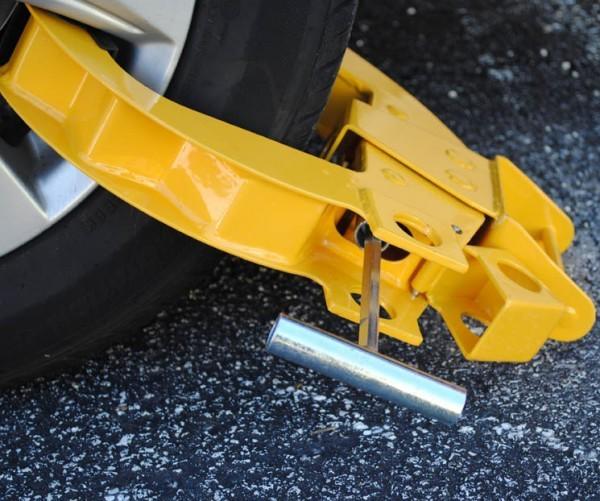 CAR TRUCK AUTO GOLF CART TRAILER ATV TOWING DENVER WHEEL CLAW BOOT LOCK, US $54.75, image 4
